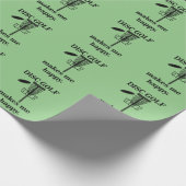 Papier Cadeau Disk Golf me rend heureux Disk Golf (Coin)