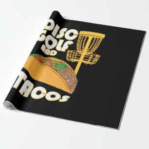 Papier Cadeau Disque Golf Et Tacos