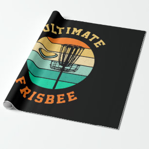 Papier Cadeau Disque Golf Ultimate Frisbee