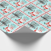 Papier Cadeau Disque personnalisé cadeau de vacances Golf (Coin)