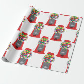 Papier Cadeau Distributeur de chewing-gum (Déroulé)