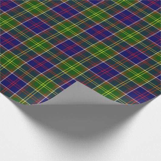 Papier Cadeau District de Tartan (Coin)