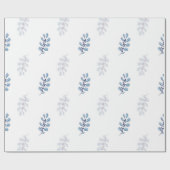Papier Cadeau Ditsy Snowflake pattern backgrounds textures (Plat)