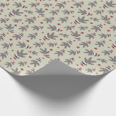 Papier Cadeau Ditzy Sock Monkey with Santa Hat Christmas (Coin)