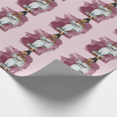 Papier Cadeau Diva de charme de croquis d'équipement (Coin)