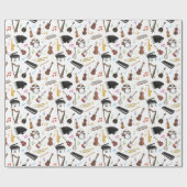Papier Cadeau Divers instruments de musique (Plat)
