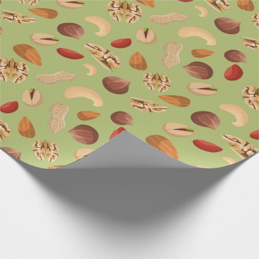 Papier Cadeau Divers noix (Coin)