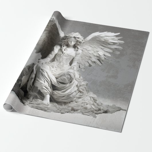 Papier Cadeau Divine fille Angel (Déroulé)