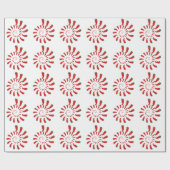 Papier Cadeau Divine Paprika en Spirale Grande (Plat)