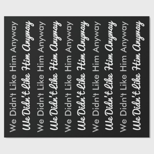Papier Cadeau Divorce (Plat)