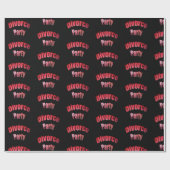 Papier Cadeau Divorce - (Plat)