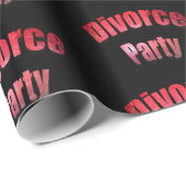Papier Cadeau Divorce - (Coin rond)