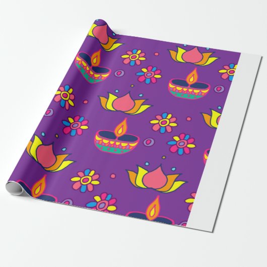 Papier Cadeau Diwali (Déroulé)