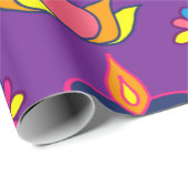 Papier Cadeau Diwali (Coin rond)