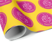 Papier cadeau Diwali Ganesh (Coin rond)