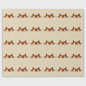 Papier Cadeau Dix commandements et lions (Plat)