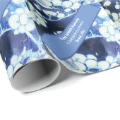 Papier Cadeau Dix-huitième anniversaire du Mariage (Coin rond)