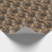 Papier Cadeau Dix-neuvième anniversaire du Mariage (Coin)