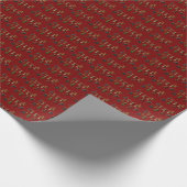 Papier Cadeau Dix seigneurs sautant Les Dix Commandements Vector (Coin)