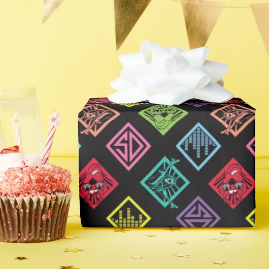 Papier Cadeau DJ Scooby-Doo Motif (Fête d'anniversaire)