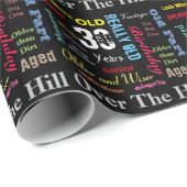 Papier Cadeau do-it-yourself | 30e Joyeux Anniversaire #2 | Jalo (Coin rond)