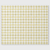 Papier Cadeau do-it-yourself Arrière - plan XL Faux Gold Houndst (Plat)