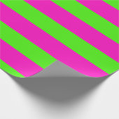 Papier Cadeau do-it-yourself Couleur XL Preppy Stripe Lime Grn S (Coin)