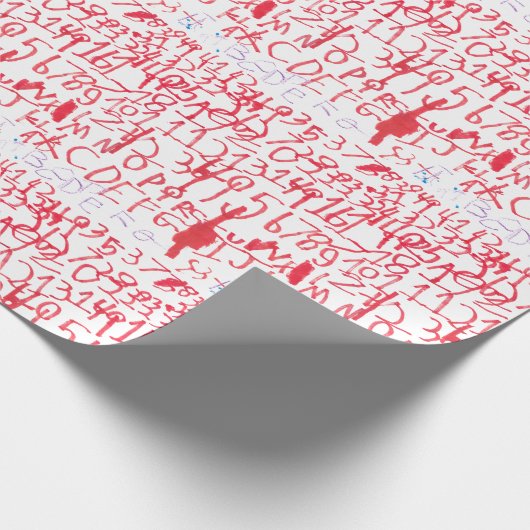 Papier Cadeau DO-IT-YOURSELF enfant Motif crée votre propre enfa (Coin)