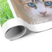 Papier Cadeau DO-IT-YOURSELF photo d'animaux de compagnie cadre (Coin rond)
