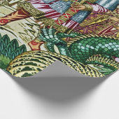 Papier Cadeau "Dobrynya Nikitich secourt Zabava" par Ivan Bilibi (Coin)