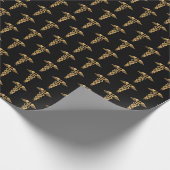 Papier Cadeau Docteur en infirmière Médicale Caduceus (Coin)