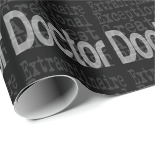 Papier Cadeau Docteur Extraordinaire
