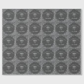 Papier Cadeau Doctor of Nursing Practice Graduation Grey Silver (Plat)