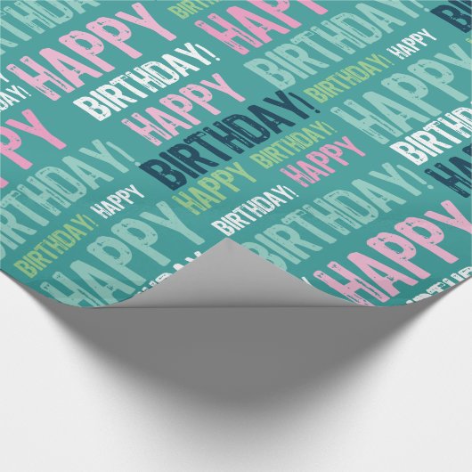 Papier Cadeau Document d'anniversaire (Coin)