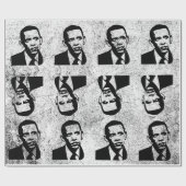 Papier Cadeau Document d'Obama (Plat)