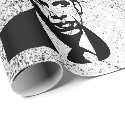 Papier Cadeau Document d'Obama (Coin rond)