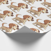 Papier Cadeau Dog "Give me your paw" (Coin)