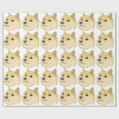 Papier Cadeau Doge (Plat)