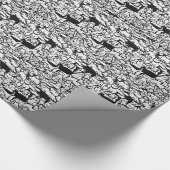 Papier Cadeau Dogs et chats" Papier à envelopper (Coin)