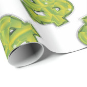 Papier Cadeau Dollar américain (Coin rond)