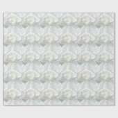 Papier cadeau Dollar Argent (Plat)