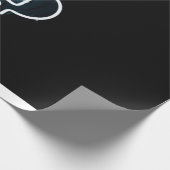 Papier Cadeau dollar néon saint (Coin)