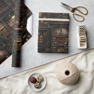 Papier Cadeau Dollshouse gothique victorienne Dark Academia