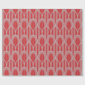 Papier Cadeau Domes Art déco (Plat)