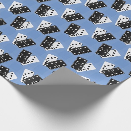 Papier Cadeau Dominos Design (Coin)