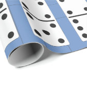 Papier Cadeau Dominos Design (Coin rond)