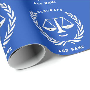 Papier Cadeau Don d'avocat créatif