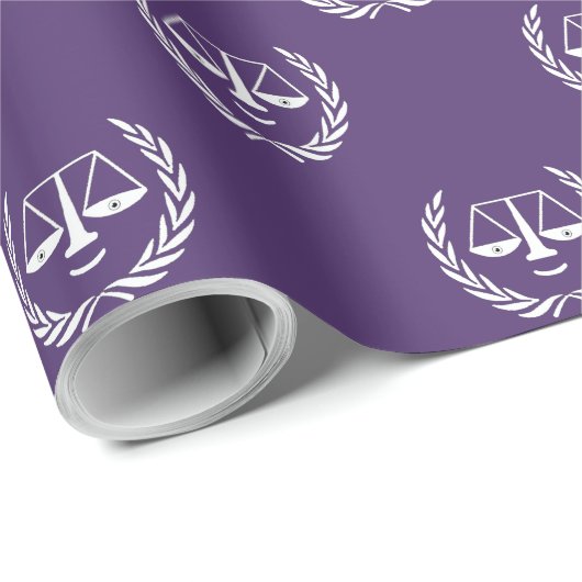 Papier Cadeau Don de l'avocat (Coin rond)