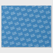 Papier Cadeau Don de l'enseignant avec étoiles (Plat)