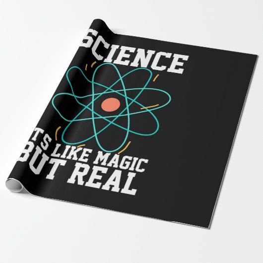Papier Cadeau Don de scientifique | Science C'Est Comme De La Ma (Déroulé)
